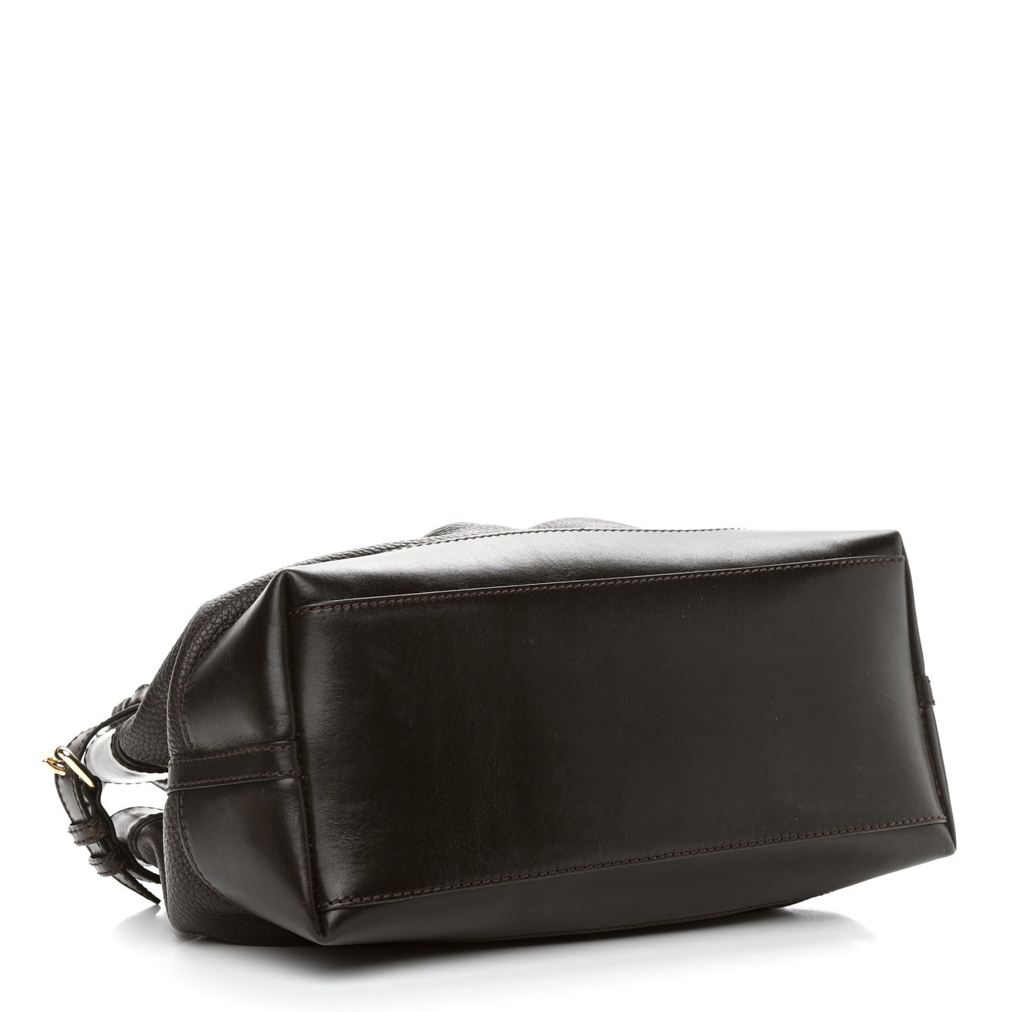 Bridle Calfskin Hepburn Satchel Brown