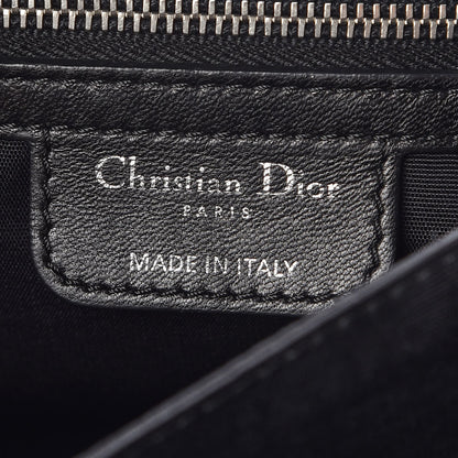Christian Dior Lambskin Cannage Large New Lock Flap Black 6 of 7