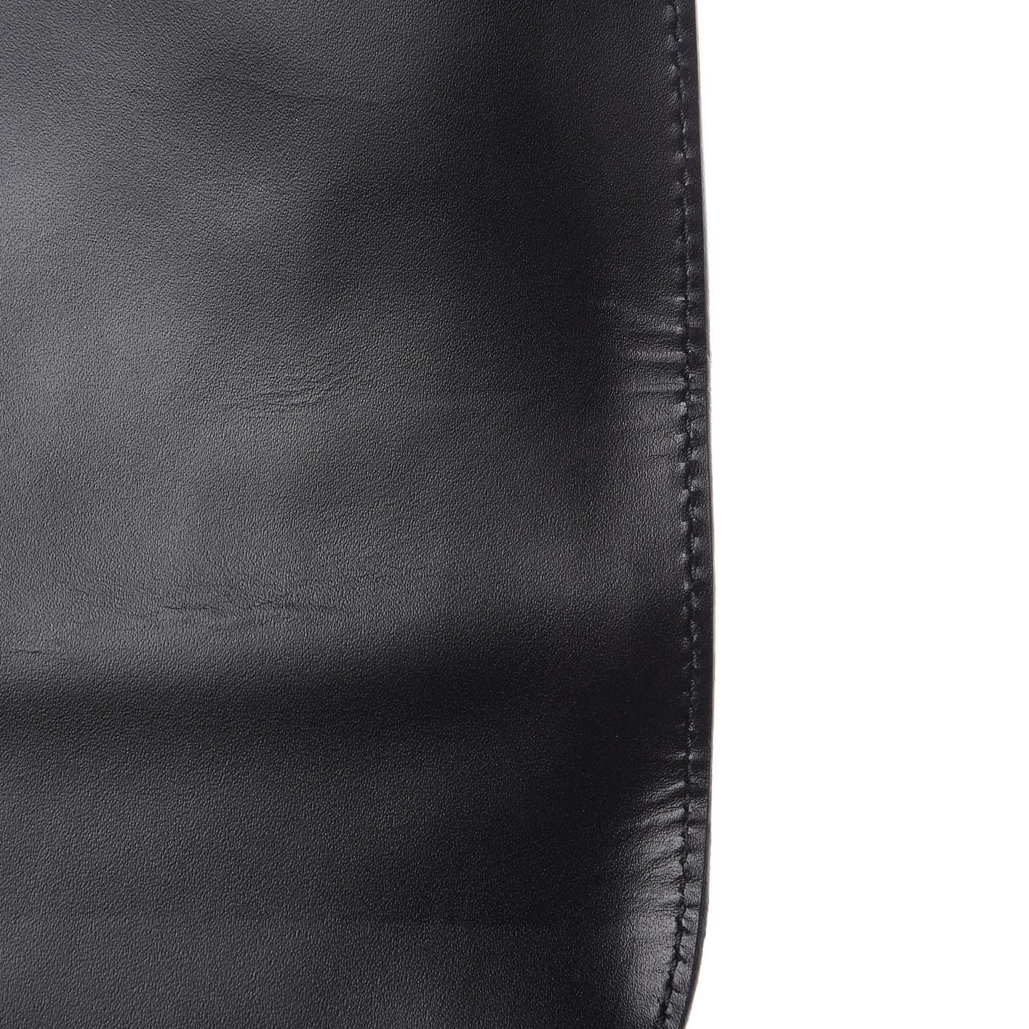 Guccissima Signature Single Buckle Flap Messenger Bag Black