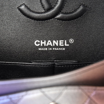 Chanel Calfskin Quilted Ombre Medium Double Flap Black 9 of 12
