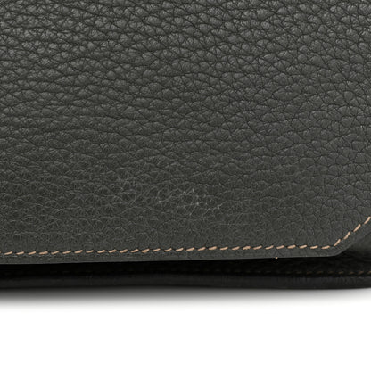 Hermes Taurillon Clemence Eclat Jypsiere 28 Etain Etoupe 10 of 11