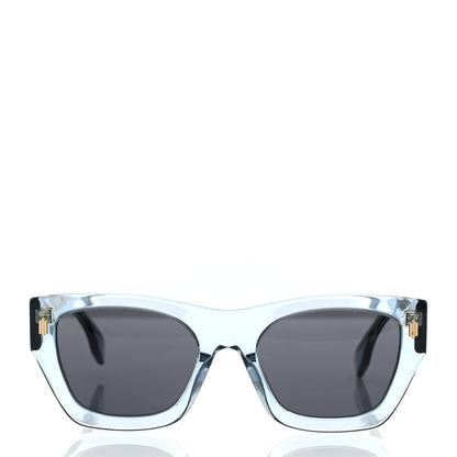 Fendi Acetate Fendi Roma Square Sunglasses FE401001I Blue 2 of 6