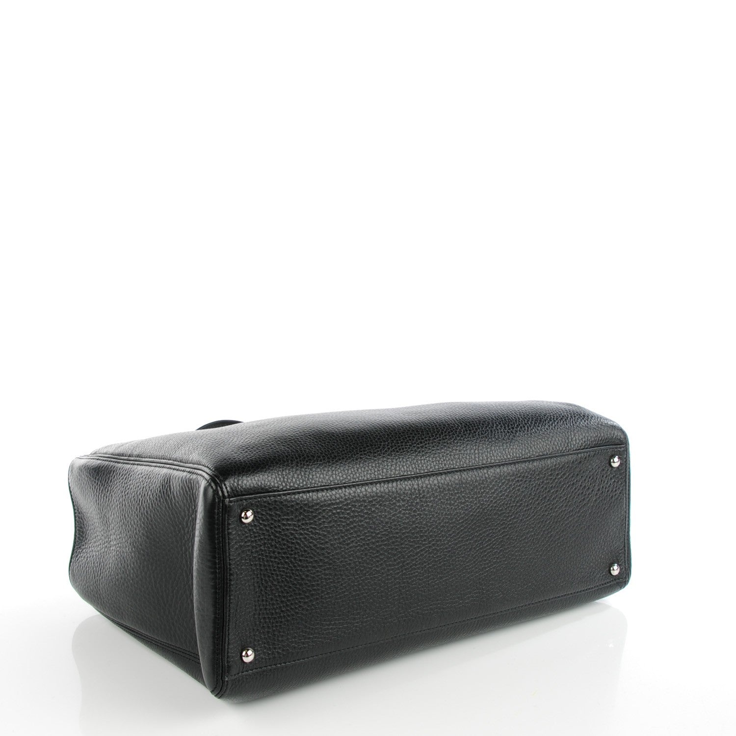 Chanel Calfskin Cerf Executive Shopper Tote Black 4 of 7