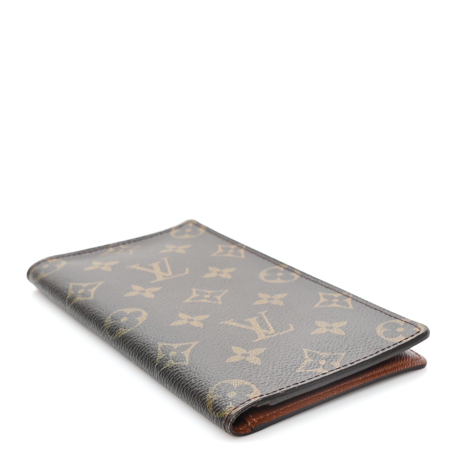 Louis Vuitton Monogram Porte Valeurs Checkbook Wallet 4 of 7