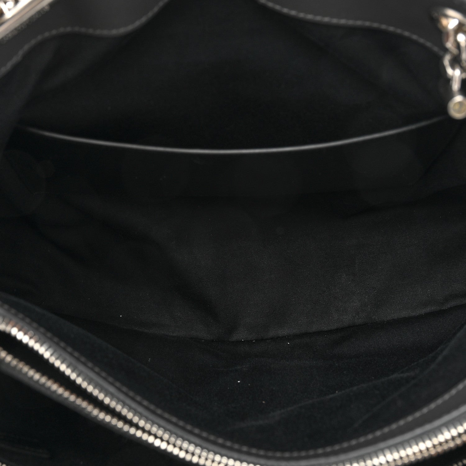 Saint Laurent Calfskin Y Quilted Monogram Large Loulou Shopper Storm 5 of 17