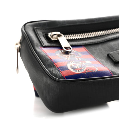 Gucci GG Supreme Monogram Night Courrier Belt Bag Black Multicolor 9 of 10