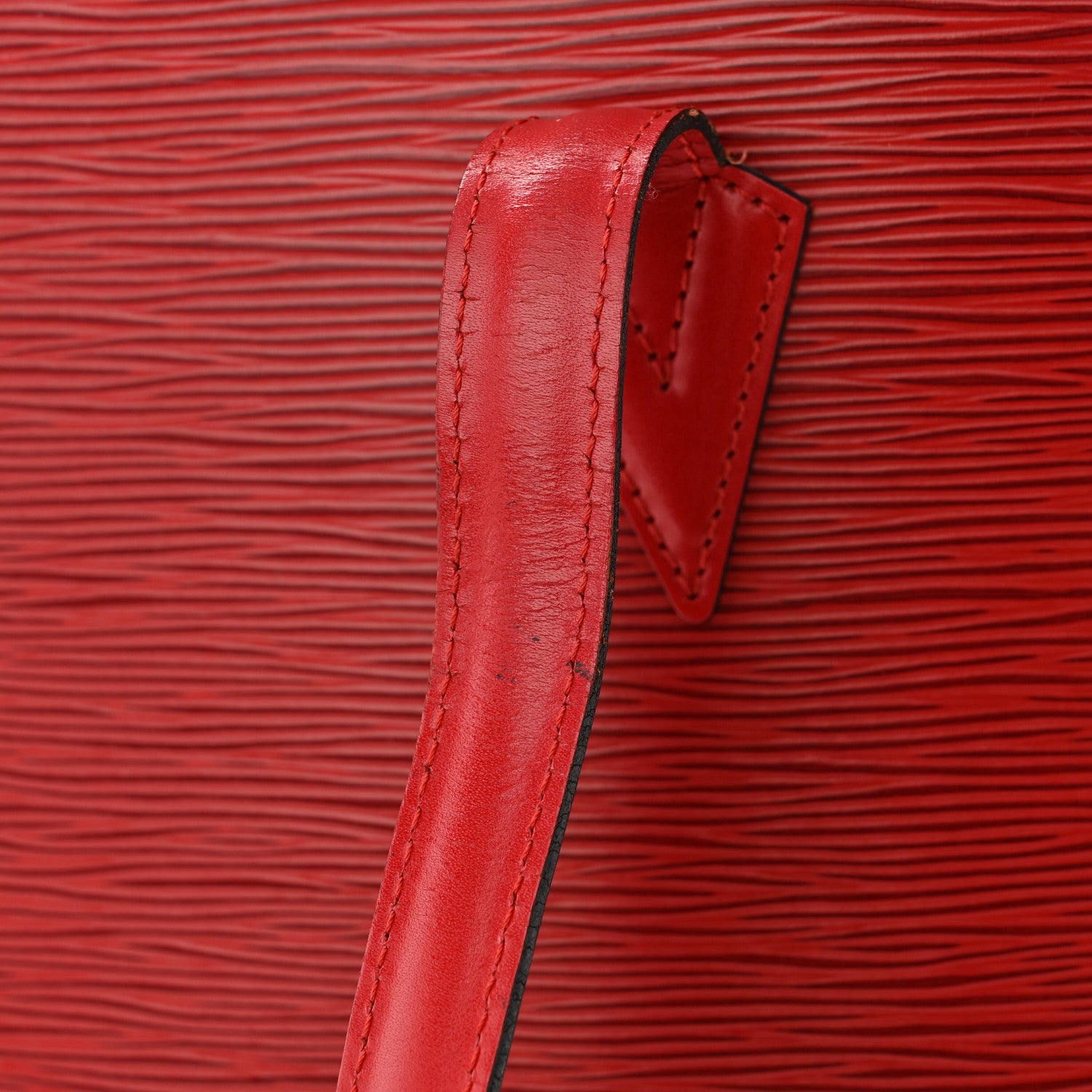 Louis Vuitton Epi Lussac Castillan Red 10 of 12