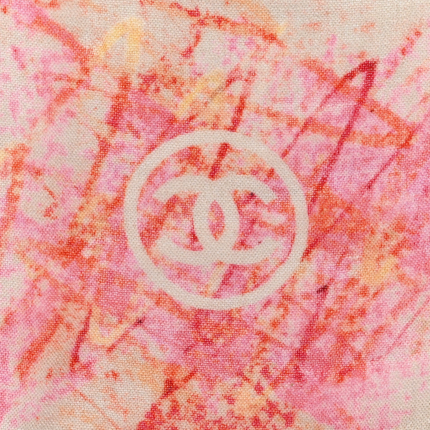 Chanel Cashmere No. 5 Scarf Multicolor 4 of 5