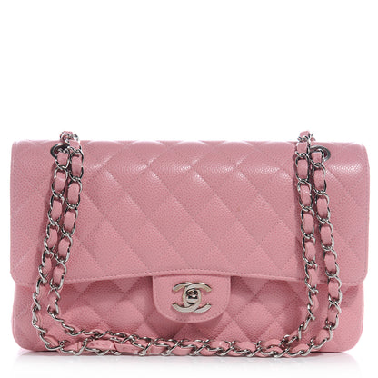 Chanel Caviar Medium Double Flap Pink 1 of 9
