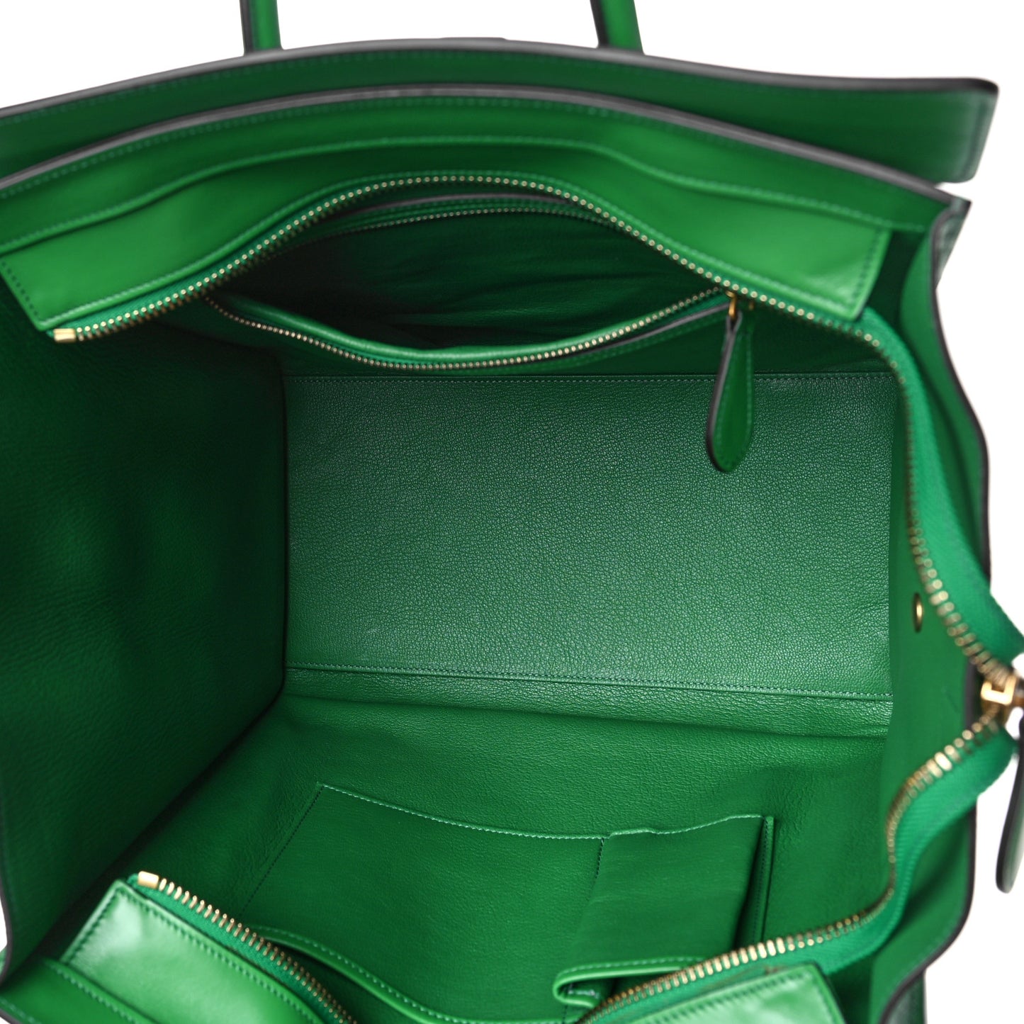 Palmelato Calfskin Micro Luggage Grass