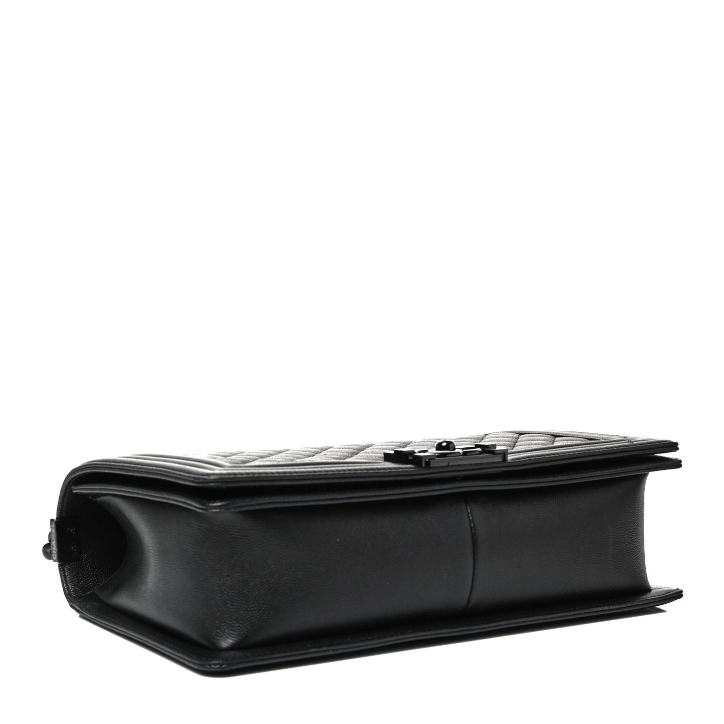 Caviar Quilted New Medium Boy Flap So Black