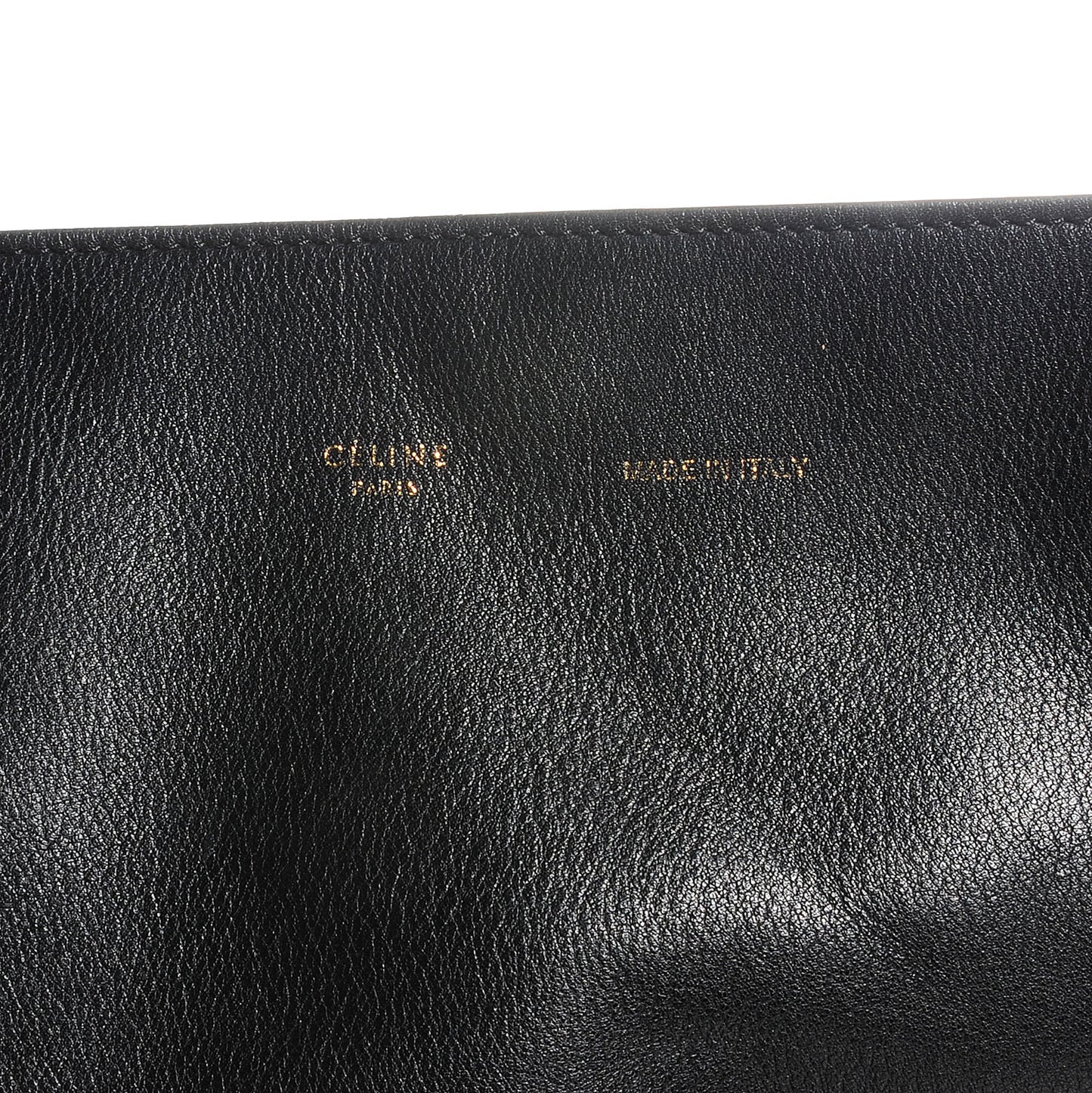 Soft Grained Calfskin Medium Cabas Phantom Black