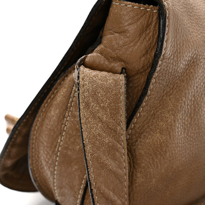 Chloe Calfskin Medium Marcie Round Crossbody Bag Nut 11 of 15
