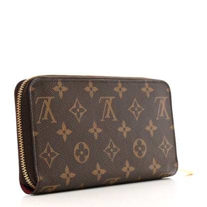 Louis Vuitton Monogram Zippy Wallet Fuchsia 3 of 9