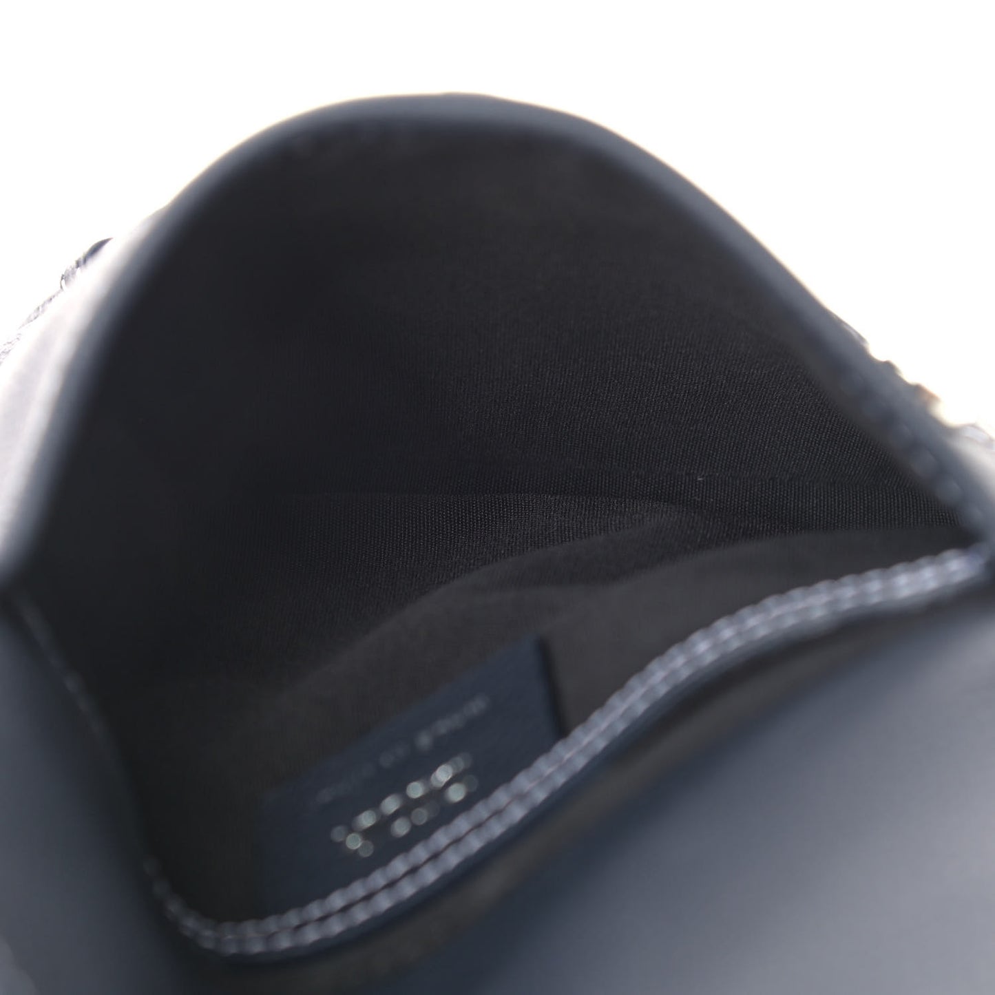 Calfskin Mens Messenger Bag Black