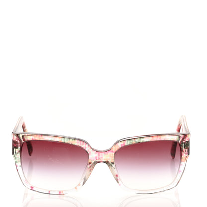 Chanel Acetate Multicolor Tweed CC Sunglasses 5220 Pink 2 of 8
