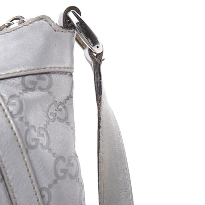 Gucci Guccissima Small D Ring Messenger Silver 19 of 19