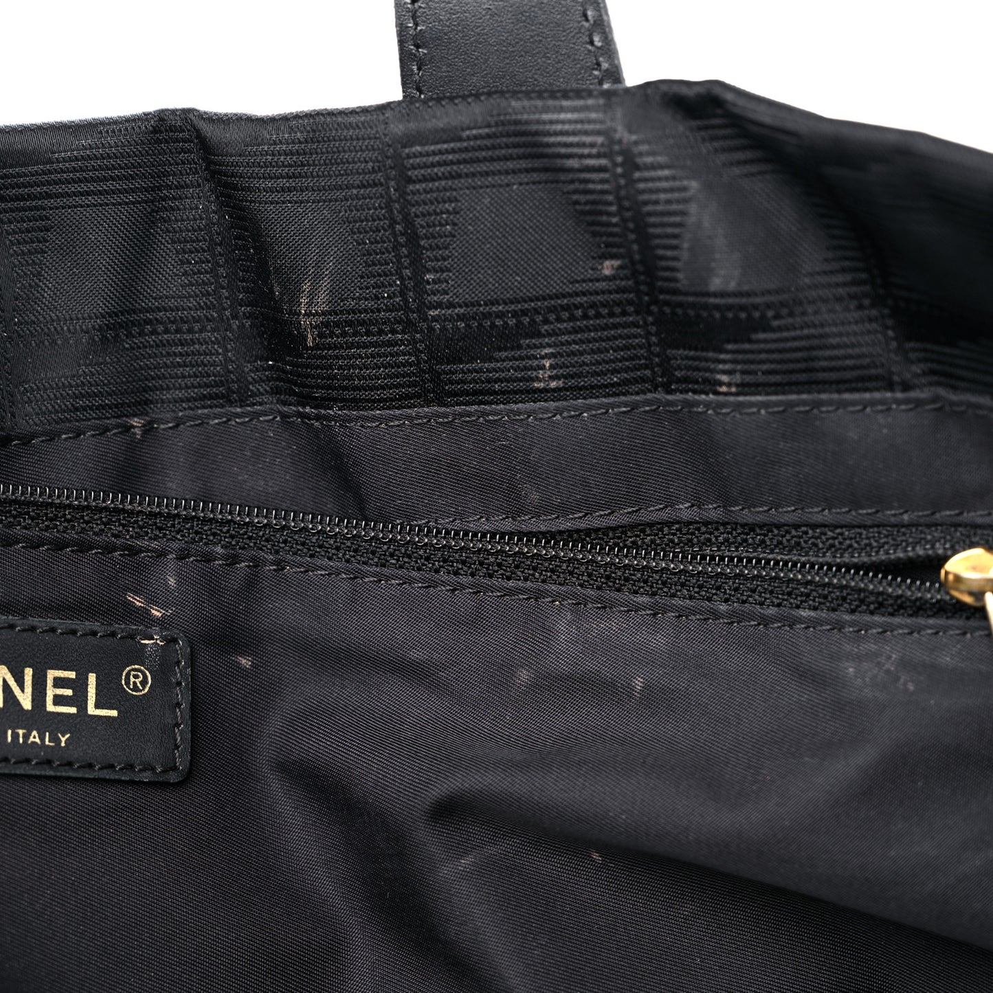 Nylon Medium Travel Tote Black