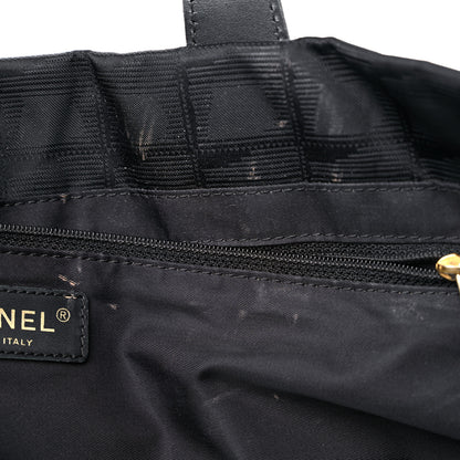 Chanel Nylon Medium Travel Tote Black 12 of 18