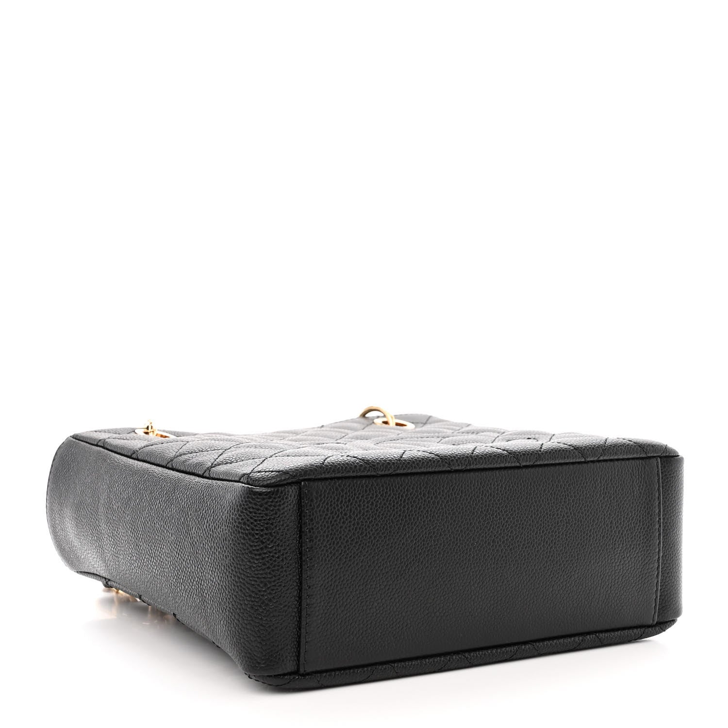 Chanel Caviar Quilted Petit Shopping Tote PST Black 4 of 11