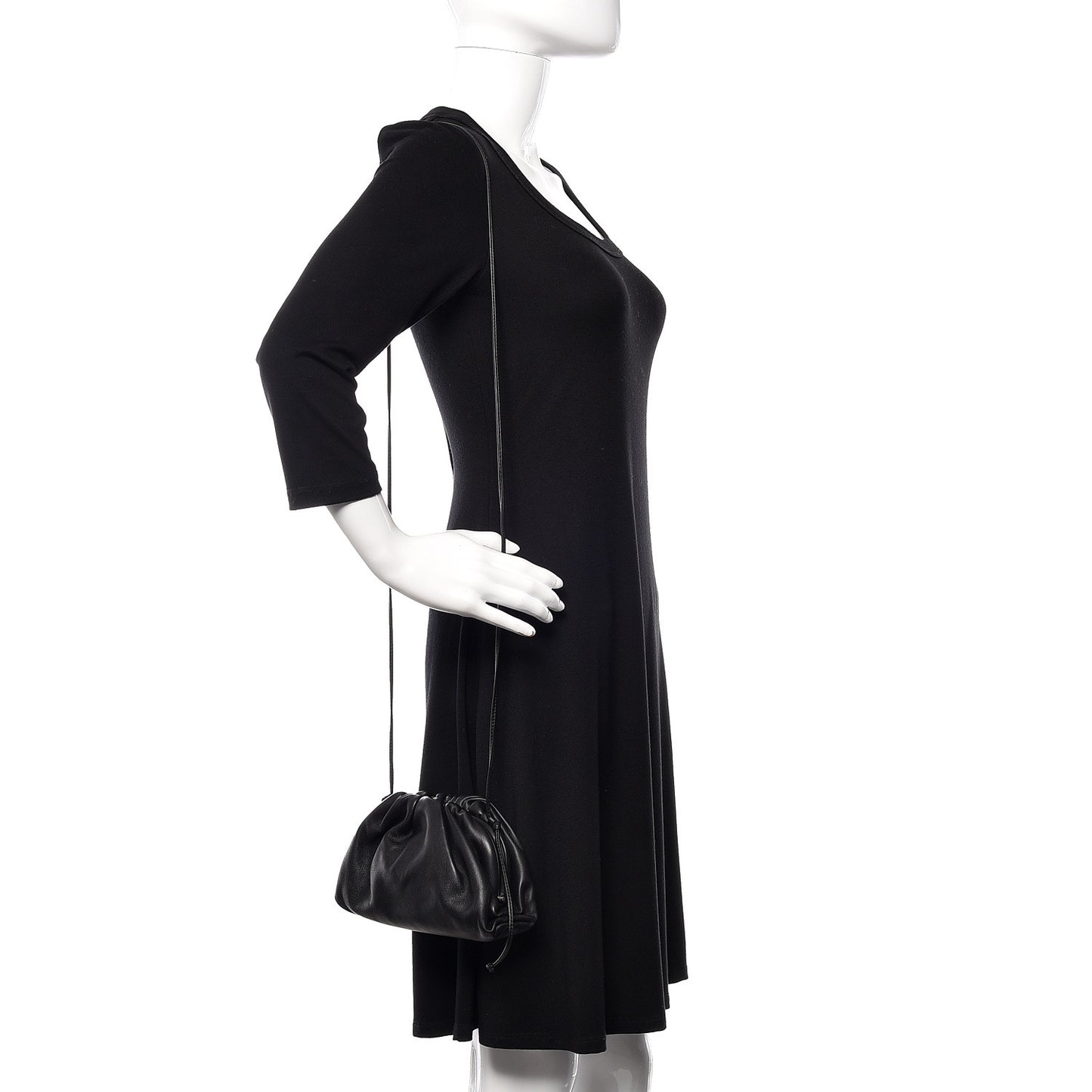 Butter Calfskin The Mini Pouch Black