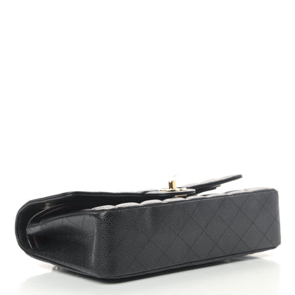 Chanel Caviar Quilted Medium Double Flap Black 3 of 4