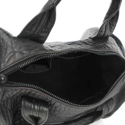 Alexander Wang Pebbled Lambskin Rocco Black Matte Black Hardware 7 of 11