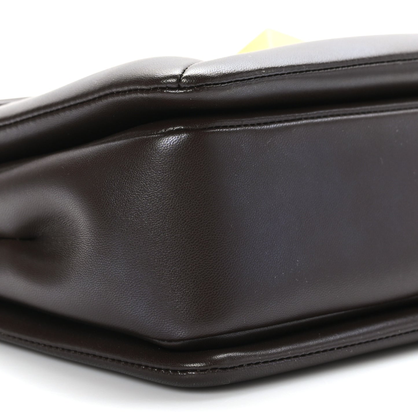 Nappa Medium One Stud Chain Shoulder Bag Fondant