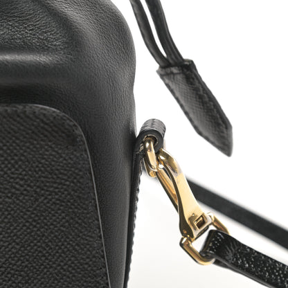 Burberry Patent Grained Calfskin Little Crush Black 12 of 13
