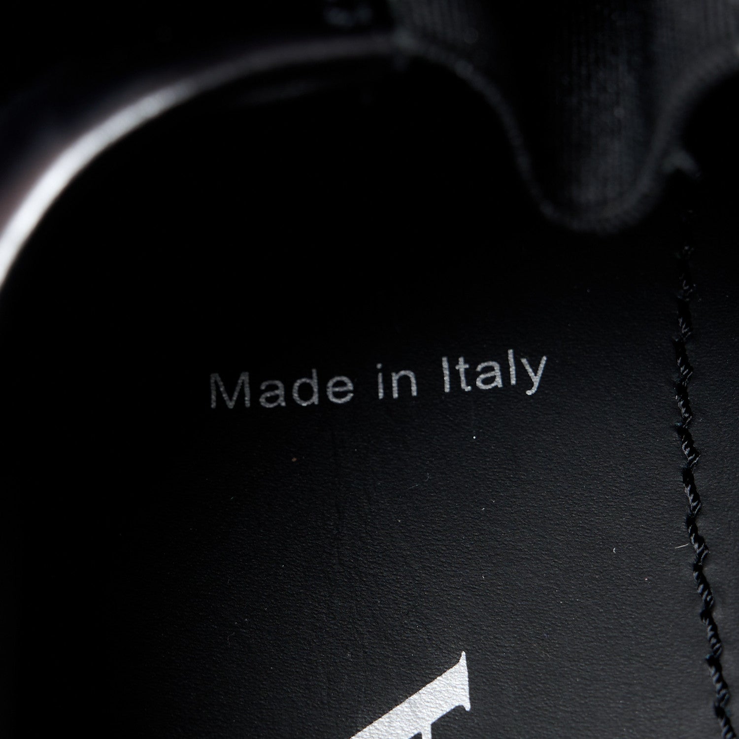 Prada Spazzolato Rois Triangle Monolith 55mm Loafers 39.5 Black Argento 9 of 11