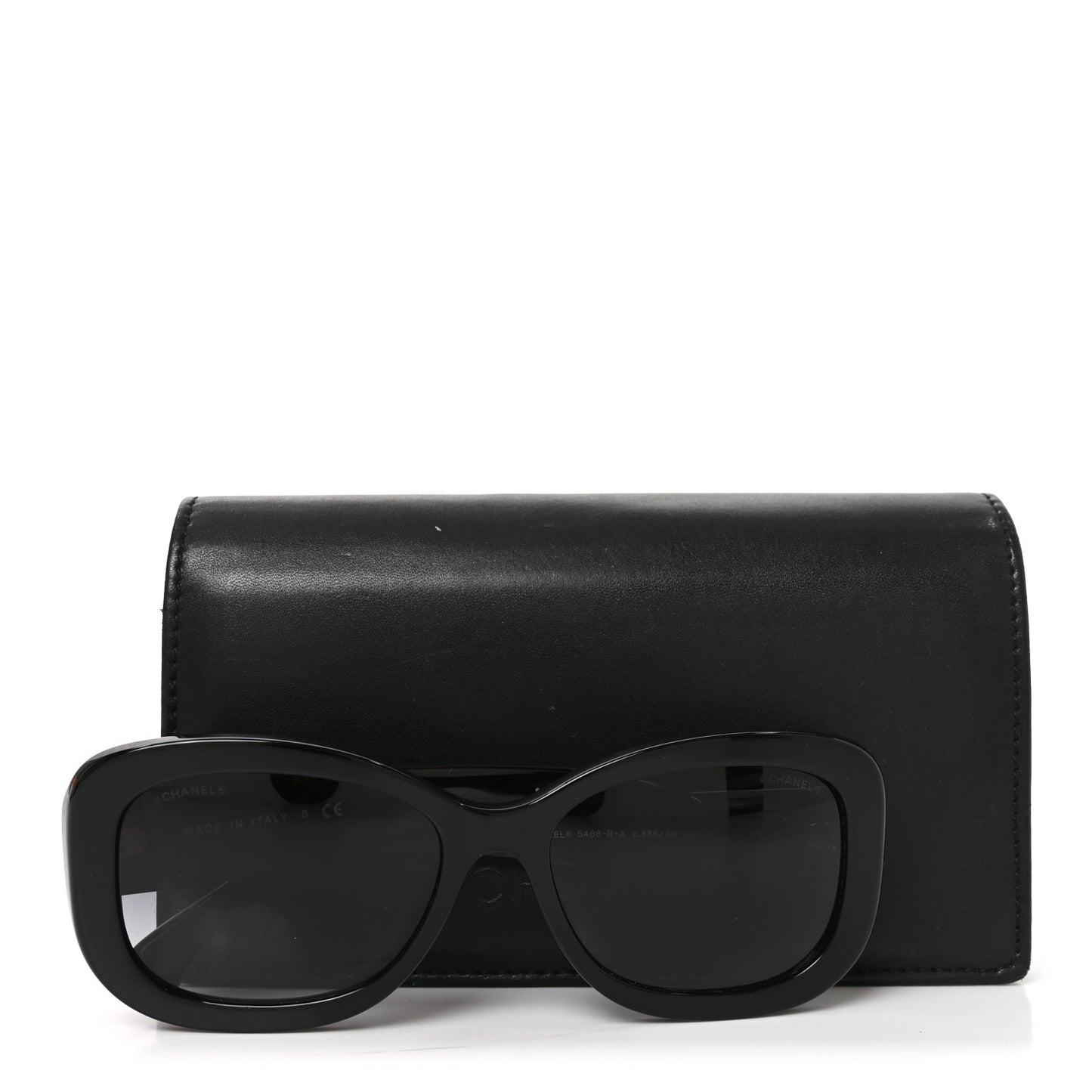 Acetate Polarized CC Sunglasses 5468-B-A Black