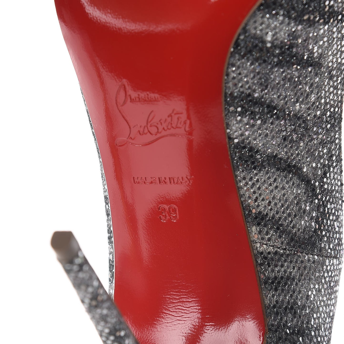 Glitter Sirene Pigalle Follies 100 Pumps 39 Silver