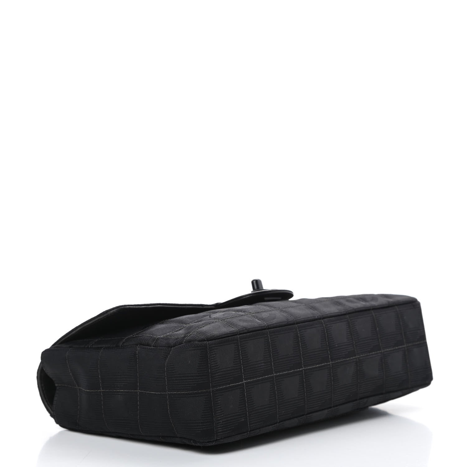 Chanel Nylon Medium Travel Flap Black 4 of 13