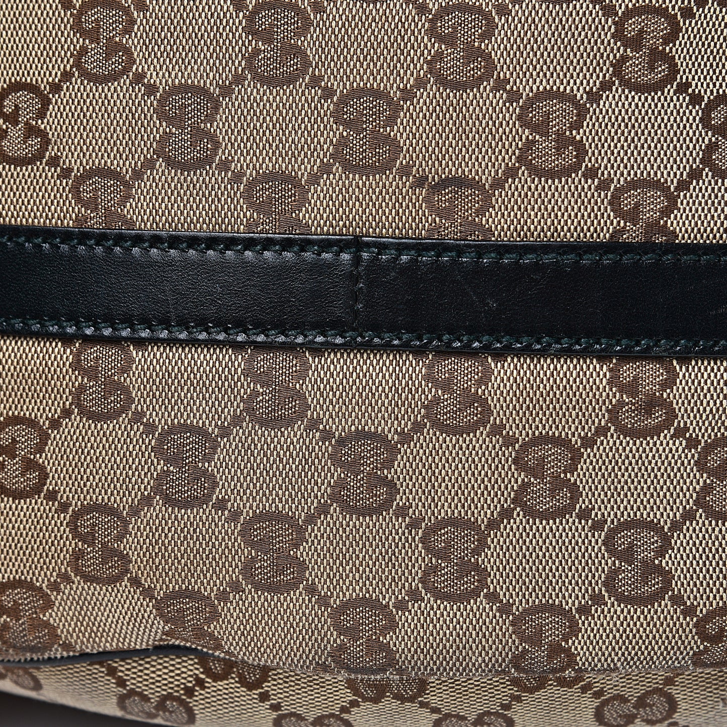 Monogram Large GG Twins Hobo Black