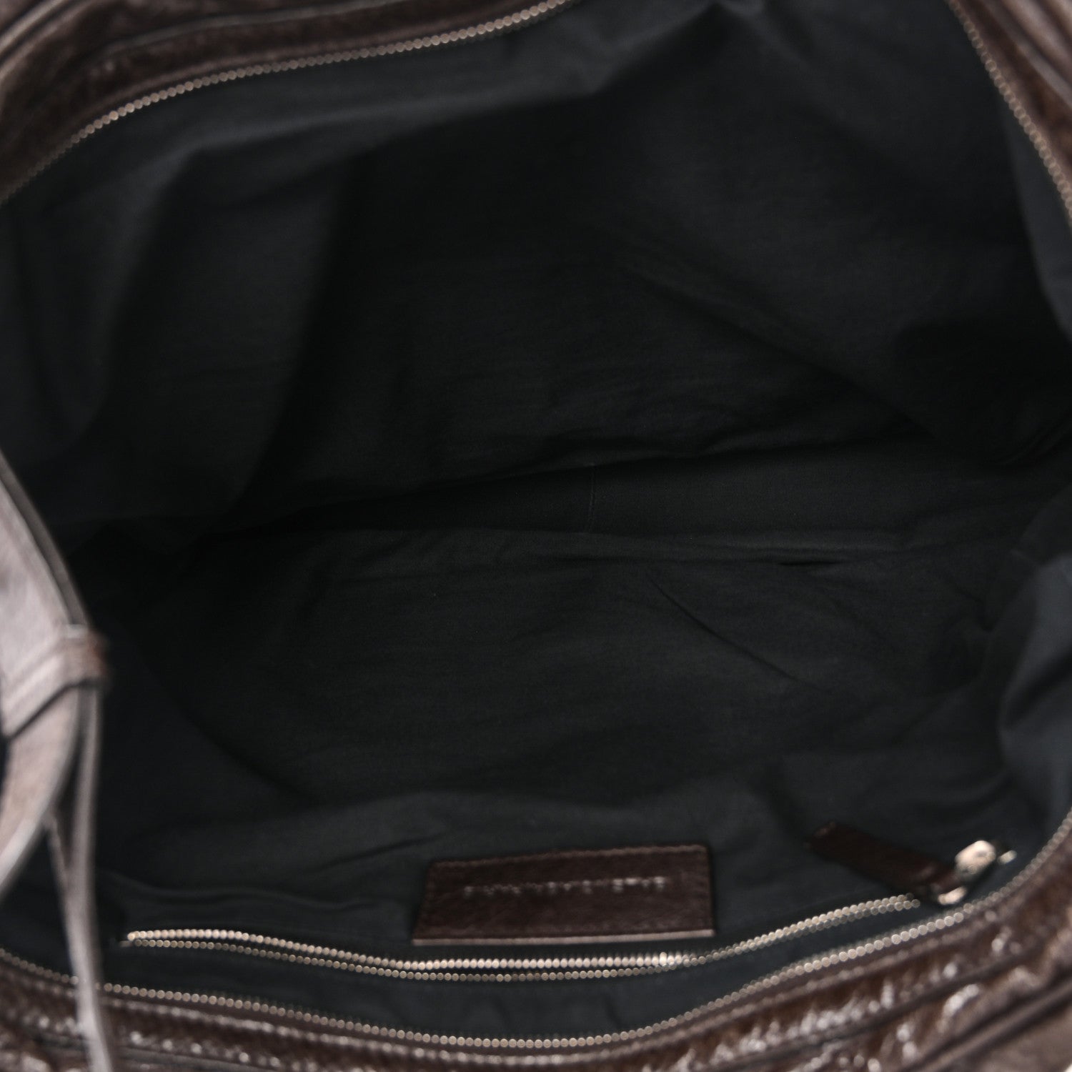 Balenciaga Agneau Classic Hardware Mens Mini Folder Cigare Fonce