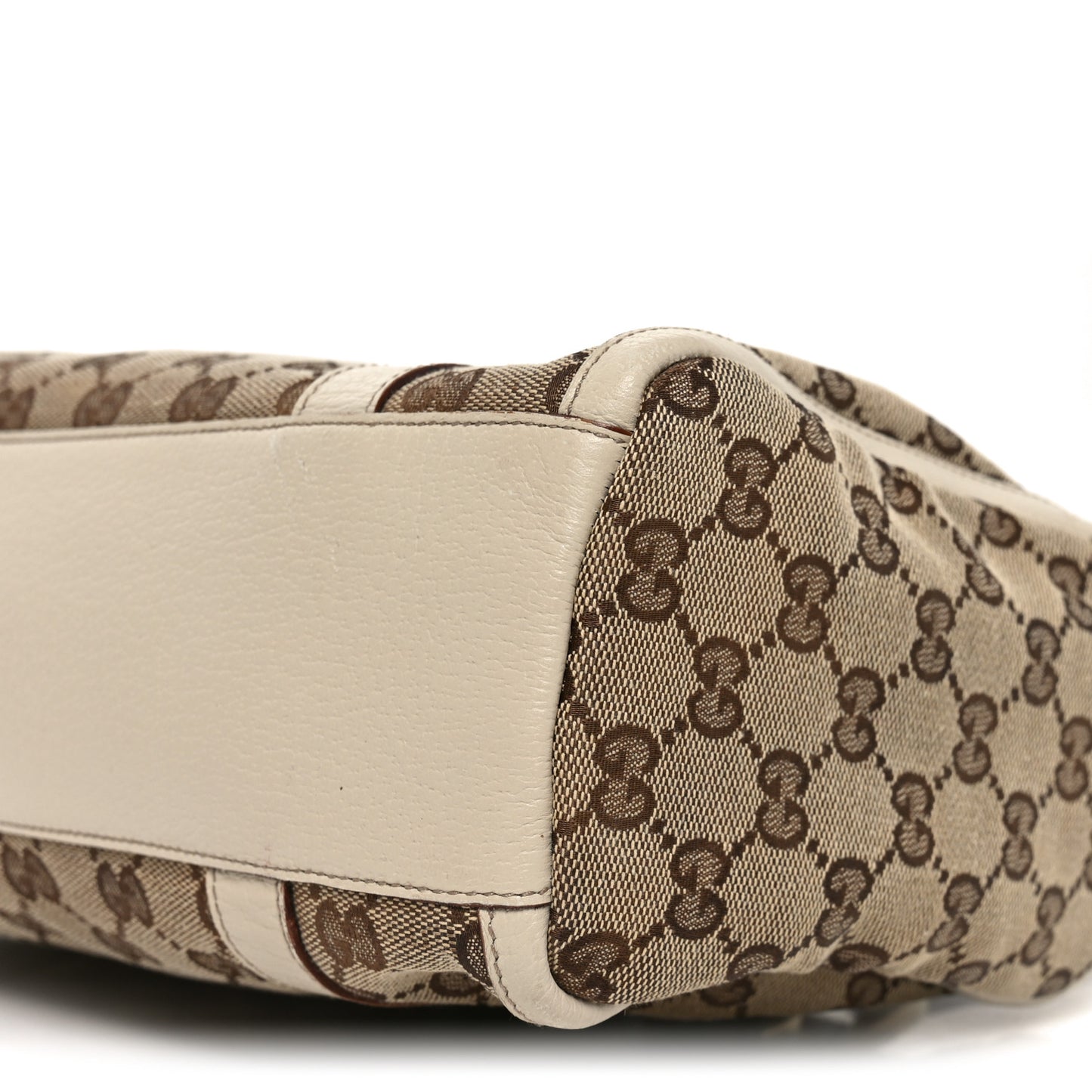 Monogram Small Abbey Boston Off White