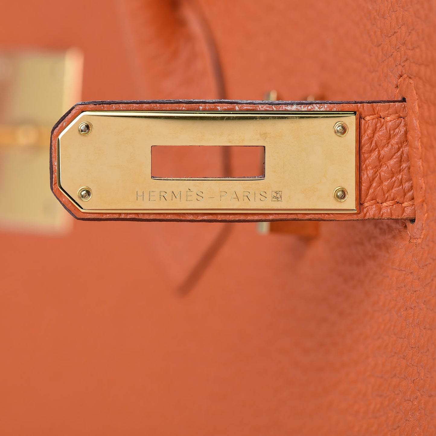 Togo Birkin 35 Orange