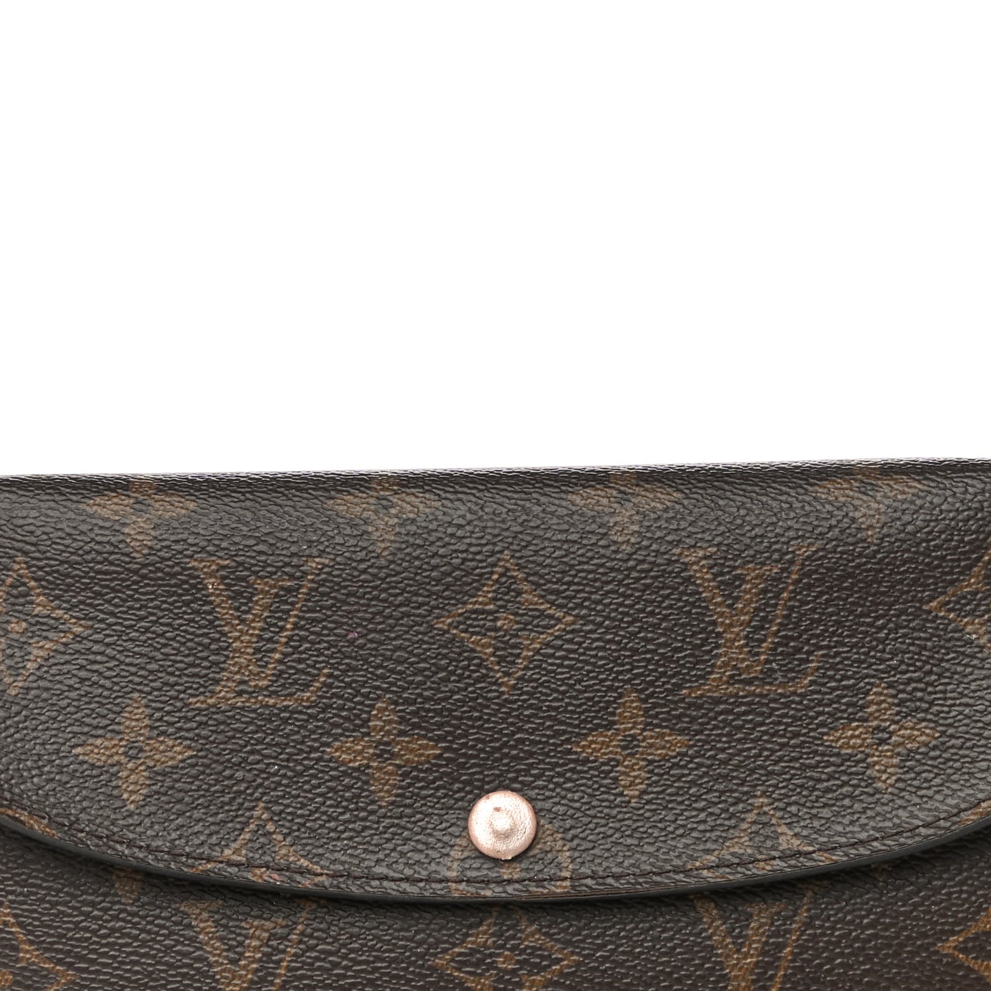 Monogram Emilie Wallet Rose Nacre