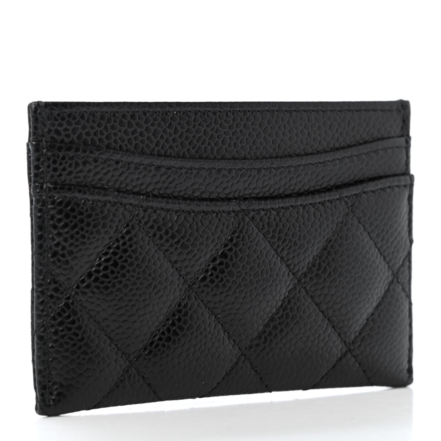 Chanel Caviar Quilted Card Holder Black 2 of 4