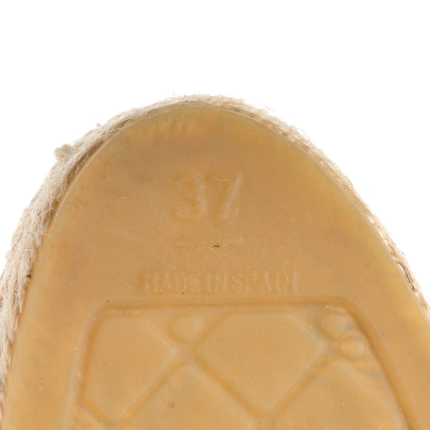 Lambskin CC Espadrilles 37 Black