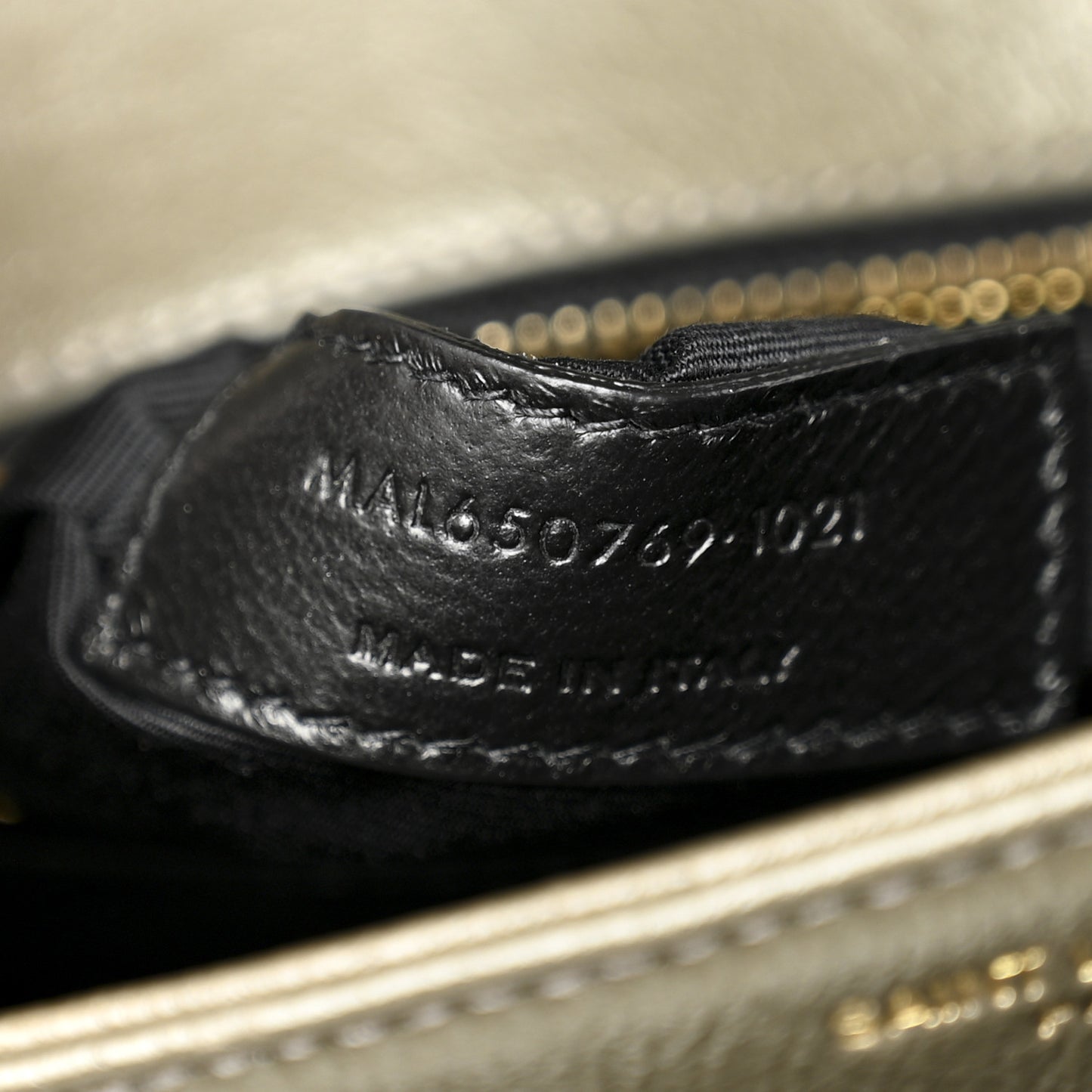 Lambskin Quilted Mini Becky Chain Bag Grey Kaki
