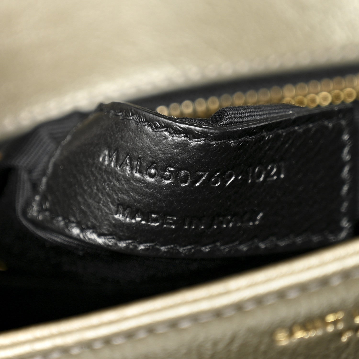 Saint Laurent Lambskin Quilted Mini Becky Chain Bag Grey Kaki 7 of 10