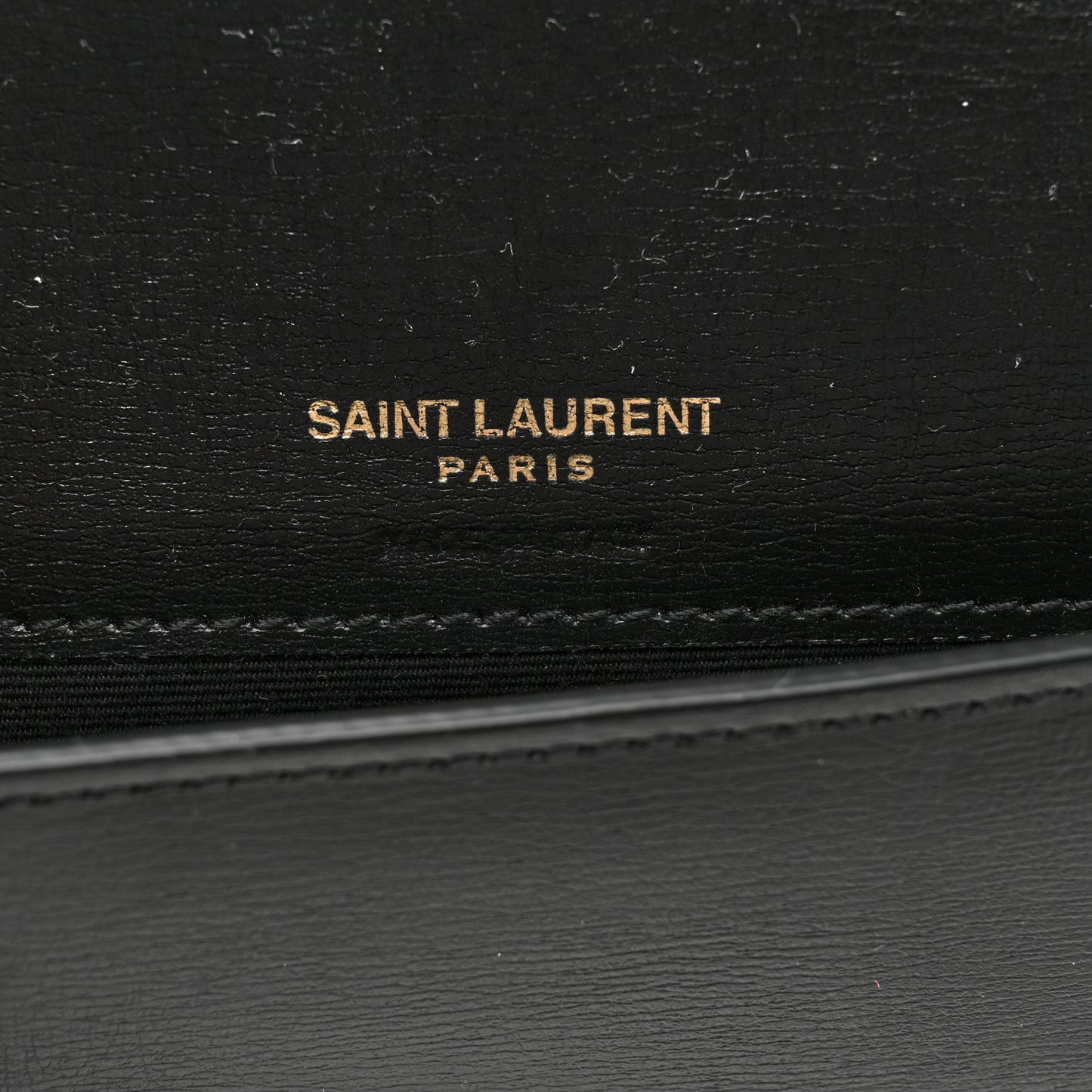 Smooth Calfskin Monogram Phone Holder Crossbody Black