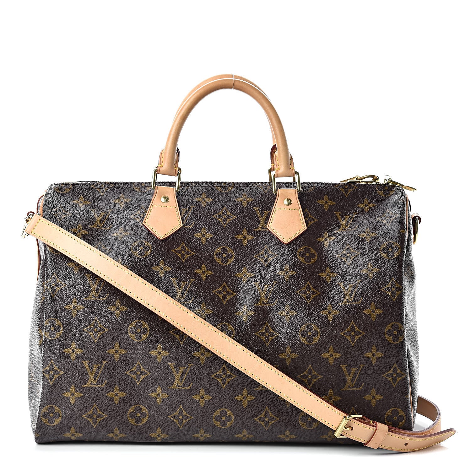 Louis Vuitton Monogram Speedy Bandouliere 35 1 of 15