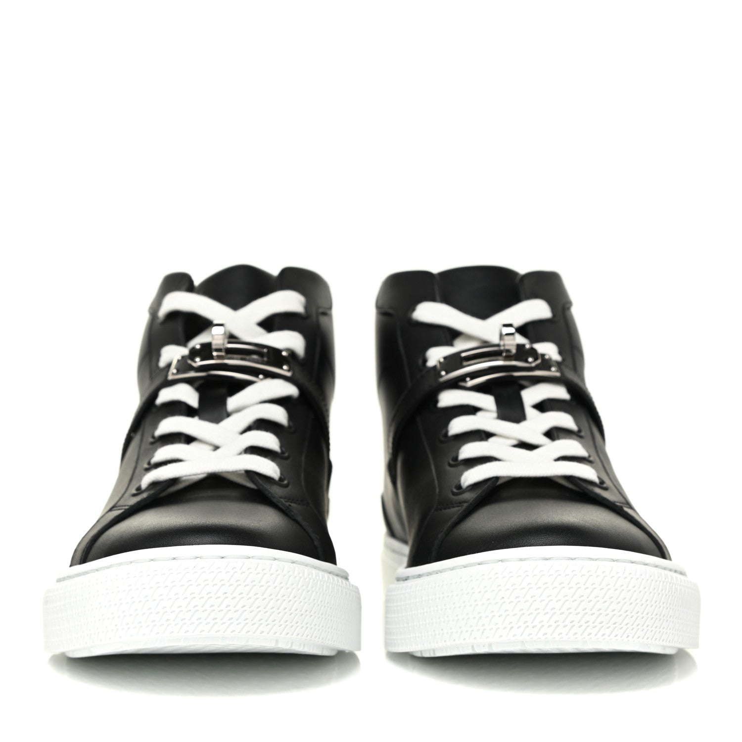 Hermes Calfskin Daydream Sneakers 37.5 Black 2 of 8