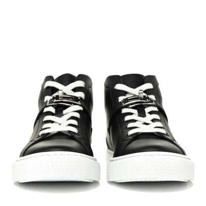 Hermes Calfskin Daydream Sneakers 37.5 Black 2 of 8