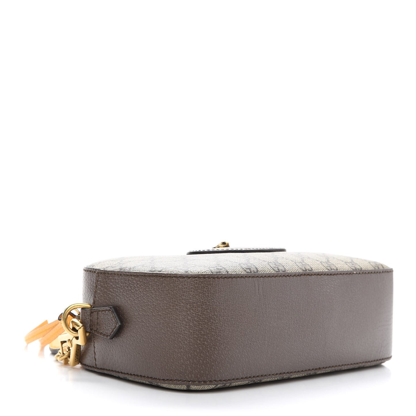GG Supreme Monogram Web Neo Vintage Shoulder Bag Beige New Acero Crop