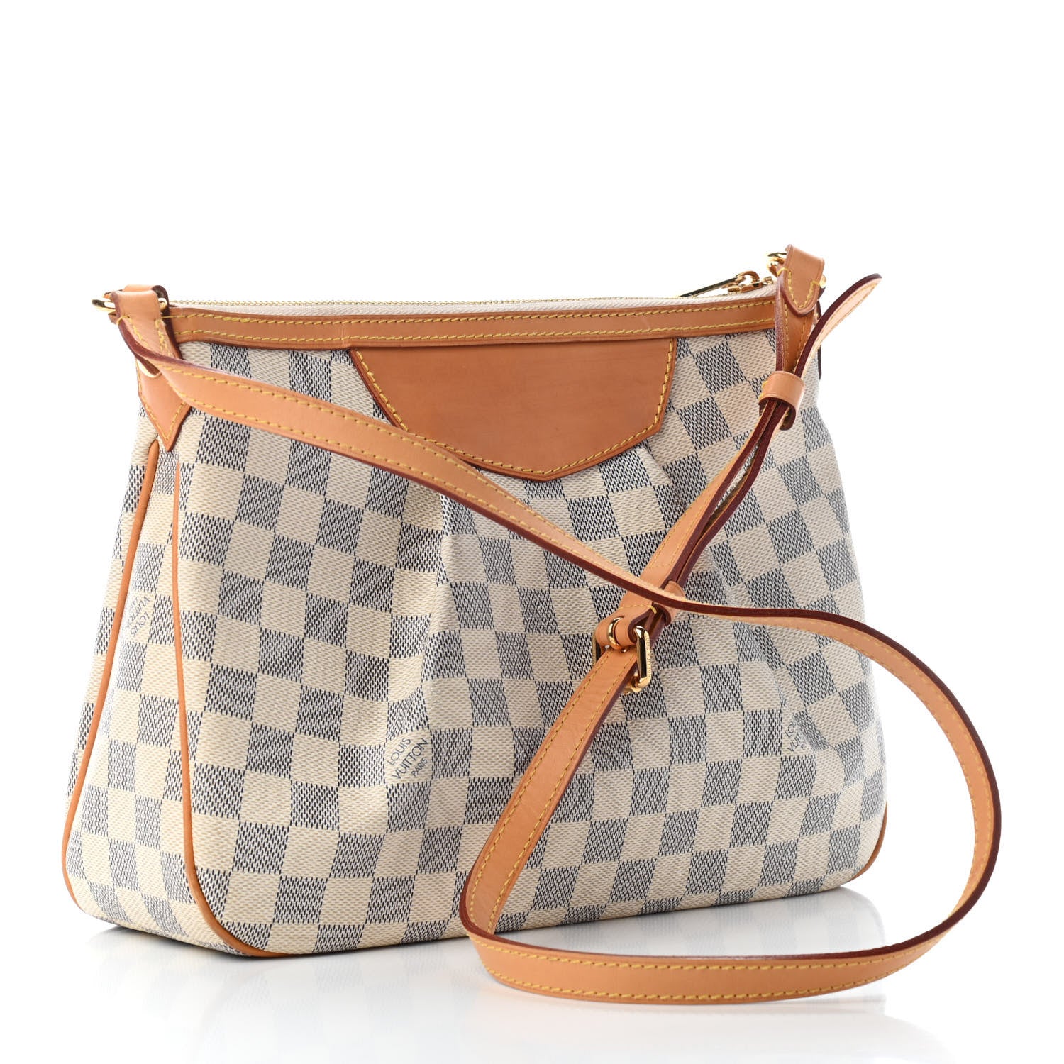 Louis Vuitton Damier Azur Siracusa PM 3 of 9
