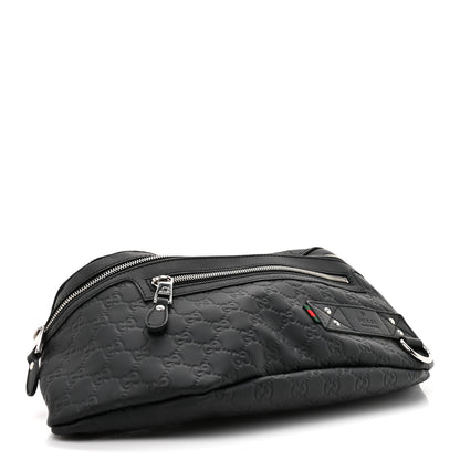 Gucci Guccissima Web Belt Bag Black 4 of 10