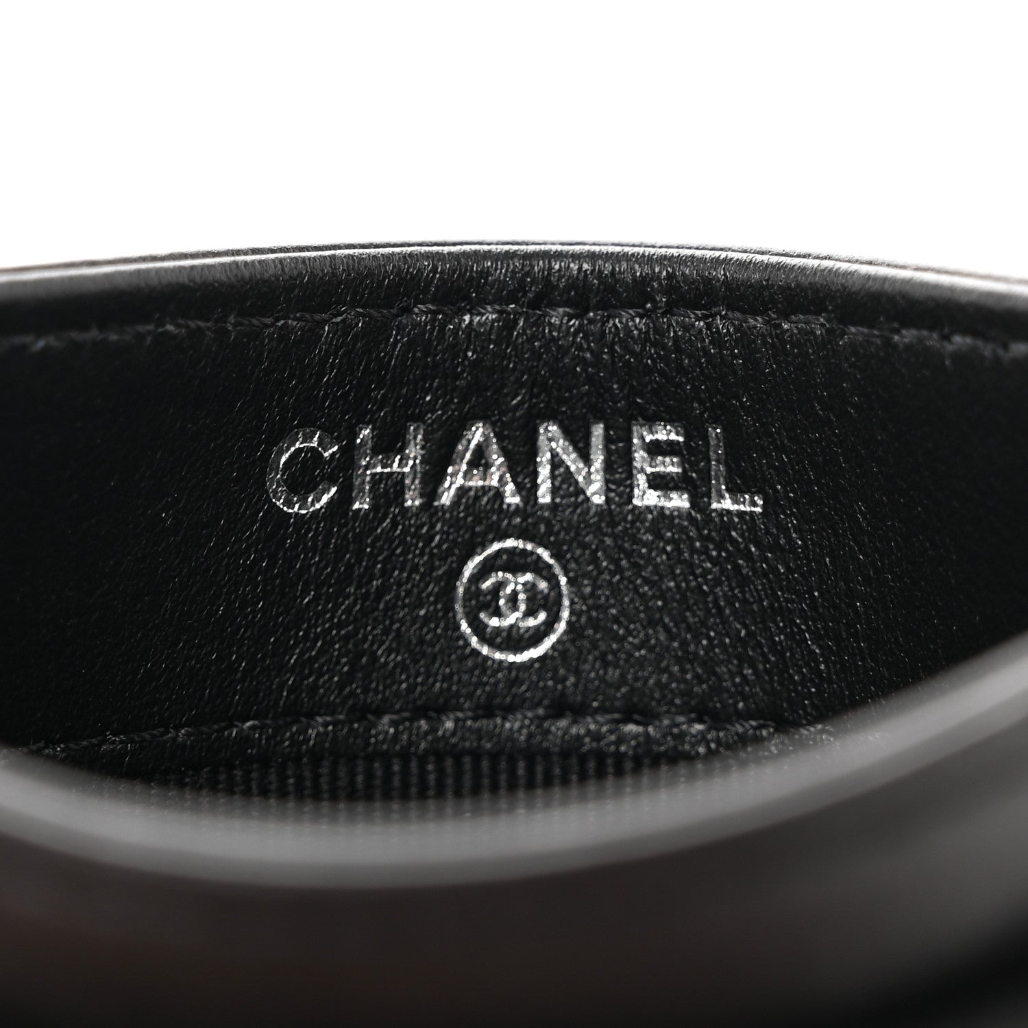 Chanel Aged Calfskin Quilted Reissue Card Holder So Black 6 of 8